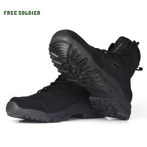 Botlar Ücretsiz Asker Açık Taktik Bot Yürüyüşü Tırmanış Ayakkabıları Erkek Ayakkabı Nefes Alabilir Hafif Dağ Botları Yürüyüş Ayakkabıları
