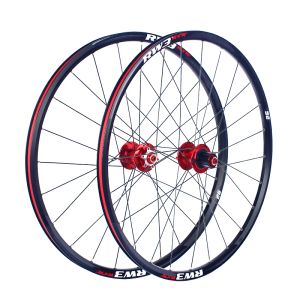 RXR Mountain Bisiklet Tekerlekleri 26 '' MTB Bisiklet Hubları 24 Disk Fren qr 7/11 Hız Ön 2 Arka 4 Yatak Alaşım Set