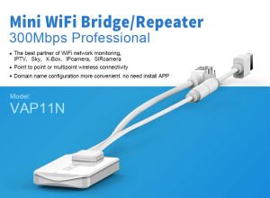 Puanları Vonets WiFi Tekrarlayıcı Kablosuz Köprü Ethernet RJ45 IP Yazıcı Ağ Aygıtını İzlemek İçin WiFi Adaptörüne