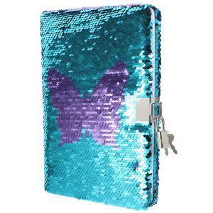 Defterler Defter Seepin Journal Diary Glitter Kilit Not Defteri Kızlar Seyahat Çocuklar Yazan Denizkızı Kız Güzel Gizli Scrapbook