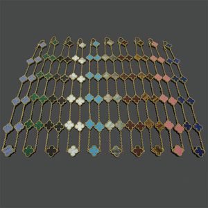 2024 Классический бренд 10 Цветочный ожерелье Клеверя