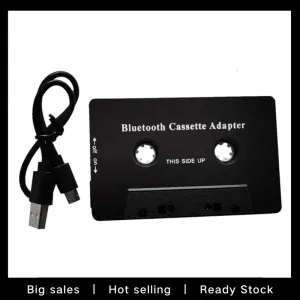 Игроки Universal Cassette Bluetooth 5.0 Car лента Aux Stereo Adapter с микрофоном для телефона Mp3 Aux Cable CD Player
