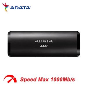 Unidades Adata USB 3.2 SE760 Desenho portátil de estado sólido do estado móvel de alta velocidade 256 GB 512GB 1TB SSD