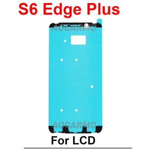 Для Samsung Galaxy S6 S7 Edge S8 S9 S10 Plus Lite 5G переднего клея клей S10E S6EDGE+ ЖК -дисплейная наклейка