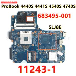 Scheda madre 112431 Mainboard per HP Probook 4440s 4441S 4540S 4740S Laptop Motherboard 683495001 683495501 683495601 SLJ8E 100% Test OK