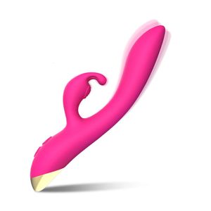 Drop-Gemici Vibratör Tavşan Seksi Oyuncak Klitoris Vajina Çift Şok Çift Flört Oyuncak Oyuncaklar Kadın