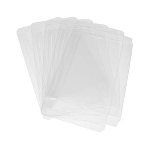 Protetor de cartucho transparente transparente de 1000pcs de alta qualidade para caixas de estojo de animais de estimação de plástico de cartão de jogo N64