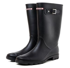 Düğün Shoenew Women Mat Rainboots Moda Kneehigh Yağmur Botları Su Geçirmez Botlar Yağmur Botları Su Ayakkabıları Yağmur Ayakkabı Uzunca 38cm WED9459120