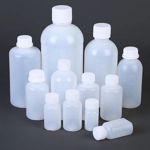 Üreticiler için özelleştirilmiş yüksek yoğunluklu polietilen şişeleri, polietilen sıvı gıda ve günlük kimyasal ambalaj plastik şişeler