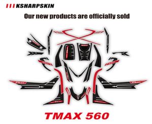 Ksharpskin Motosiklet 3D Jel Kaplama Çıkartma Koruyucu Numara Yamaha için Moto Çıkartma Kiti Yamaha Tmax560 Tmax 5601431544