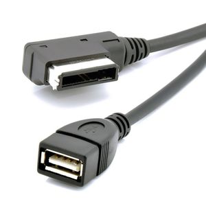 Новая USB Aux Cable Music MDI MMI AMI в USB -интерфейс -интерфейс Aux Aux Adapter Data Data Data для VW MK5 для Audi A3 A4 A4L A5 A6 A8 Q5 для VW Car