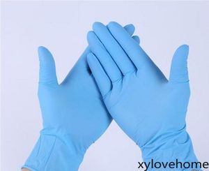 Новые одноразовые нитриловые латексные перчатки 3 вида спецификаций. Опциональные антискидные антиацидные перчатки B карета резиновая перчатка Home Clean8557306