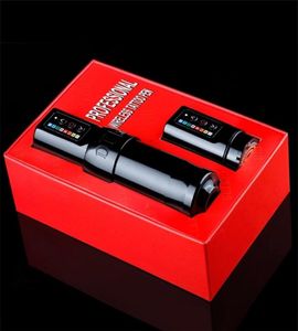 DKLAB Marka DKW1 Kablosuz Dövme Makinesi Profesyonel Kalem Güçlü Cesaret Motor 2400 MAH LI Pil 36mm Grip 22022426936107632