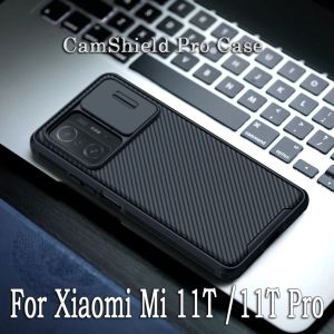 Xiaomi Mi için Shavers 11t Mi11t Pro Case Nillkin Camshield Pro Klasik Slayt Lens Xiaomi 11t Pro Koruma Kamera Kabuğu için Arka Kapak