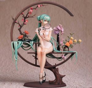 Anime vocaloid cheongsam seksi figürler pvc aksiyon figürü oyuncak güzellik kız yetişkin heykel koleksiyon model bebek hediyeleri figürler kızlar car7501372