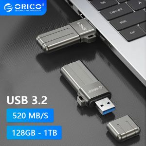 Приводы Orico Mini Solid State Udisk USB 3.2 Flash Drive Stick Pendrive 128 ГБ 1 ТБ