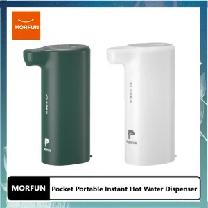 Dispenser Morfun Su Dağıtıcı Mini Protable İçme Çeşmesi Anında Isıtılmış Elektrik Şişesi Su Pompası Taşınabilir Su Isıtıcı