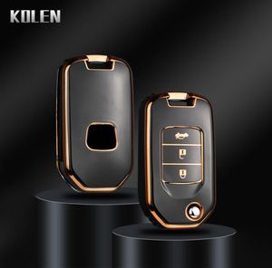 Новый автомобиль Car Car Direte Key Cover Shell для Honda Civic HRV CRV XRV CRV CRVER ODYSSEY PILO