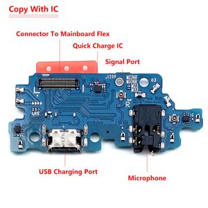 Для Samsung M23 5G M236 M33 M336 USB -зарядная зарядная зарядная плата док