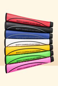 Golf Grips Club Grip Pu Golf Putter Grip Black Color Высококачественный сцепление 2207057388076