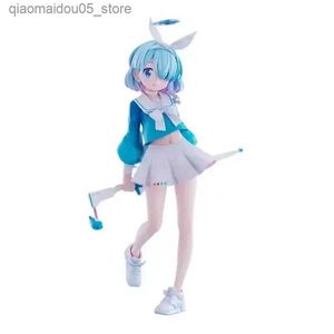 Eylem Oyuncak Figürleri Dönüşüm Oyuncak Robotları 22cm Mavi Arşiv Arona Anime Kız Görüntüsü Figma Ichinose ASUNA Tavşan Seksi Karakter Yetişkin Koleksiyon Model Hediyesi
