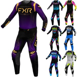 FXR Motocross 2023 Gear Set Set Dirt Bike Clothing Off Road для Gasgas Motocross Jersey Sett
