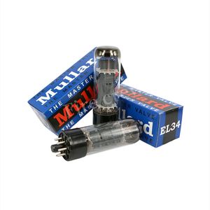 Пожарная экипаж Mullard EL34 Vacuum Tube Audio Valve заменяет 6CA7 KT77 KT90 5881 6P3P KT66 Комплект усилителя трубки DIY Matched Quad