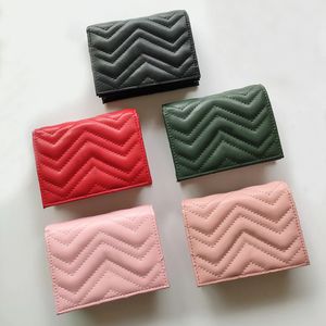 Luxurys tasarımcı cüzdanları kadın marmont para çantası moda ophidia kısa kart sahibi yüksek kaliteli metal çift harfli işaret debriyaj bayanlar jackie1961 çanta yok kutu