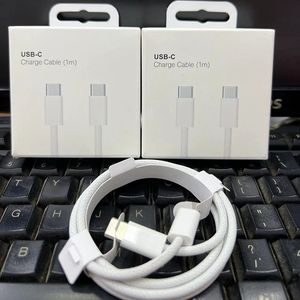 Хорошее качество 1M 3FT USB PD 20W 12W Тип C TO C Super Fast -Carging Cords Quick Cable iPhone зарядного устройства для iPhone для iPhone 14 13 12 11 x Pro Max и Samsung Android телефоны