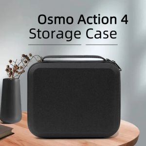 Aksesuarlar Taşınabilir Sert Kasa DJI Osmo Action 4 Kamera Taşıma Depolama Çantası Seyahat Evi için Yumuşak Astar