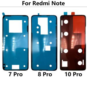 100% оригинальная водонепроницаемая наклейка задней крышки Клей Клей Заменить Ремонт для Xiaomi Redmi Примечание 7 8 10 11 Pro Plus 9S 11 4G 11S