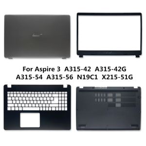 Acer Aspire için Yeni Çerçeveler A31542 A31542G A31554 A31556 N19C1 Dizüstü Bilgisayar LCD Arka Kapak Kılıfı/Ön Çarşamba/Palmiye/Alt Taban/Menteşe