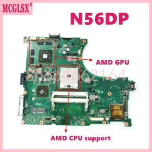 Материнская плата N56DP с материнской платой AMD GPU для ноутбука для ASUS N56D N56DP N56DY R501DY N56DYA Notebook Mantably 100% Протестировано ОК