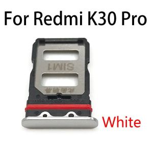 100% оригинал для Xiaomi Poco F2 Pro / Redmi K30 Pro Nano SIM -карта держатель лоток с двойной SD -картой.