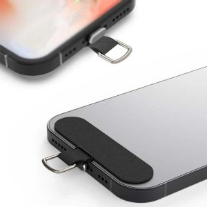 Novo plugue de pó de telefone celular com patch para Apple iphone samsung xiaomi iOS tipo C Porta de carregamento Universal Anti Lost Dustplug Card