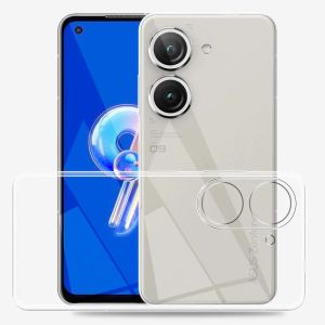 Asus Zenfone için 10 Case Ultra İnce Silikon Şeffaf Telefon Kılıfı Asus Zenfone 9 Yumuşak Kapak Fundas Asus Zen Fone 10 Tampon