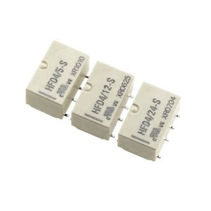 5pcs/lot HFD4 2A 8PIN SMD/DIP Röle 3V 4.5V 5V 12V 24V DC HFD4 -V/5V HFD4/12V -s HFD4/24V -S1R HFD4/3 4.5 5 12 24 -Sin