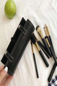 Brand 9 PCs Makeup Brushes Set Kit Travel Beauty Professional Wood Handle Foundation Lips Cosmetics Makeup Brush Tools7157890