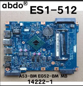 Acer Aspire ES1512 Dizüstü Bilgisayar Anakart için EA53BM EG53BM EG52BM 142221 MB. Intel CPU NBMRW11003 448.03703.0011 ile% 100 Test Çalışması