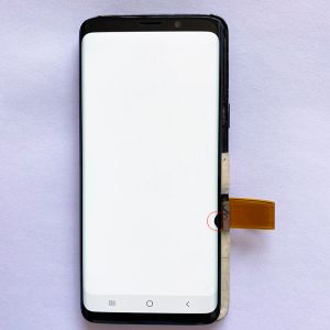 Suerp Amoled G960 LCD для Samsung S9 G960F ЖК-дисплей сенсорный экран 5.8 '' с помощью рамы для сборки S9 G960U G9600 LCD с точкой