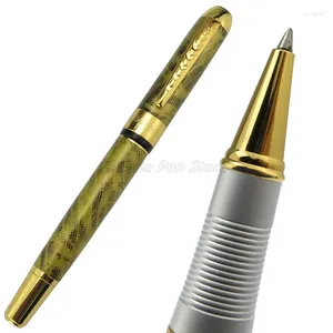 Jinhao 250 Metal Barrel High-end Roller Ball Pen Pen Gold Trim