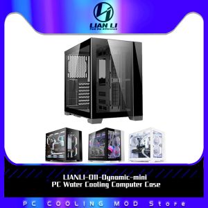 Kuleler Lian Li O11d Mini Bilgisayar Su Soğutma Kılıfı, Mod PC Kılıf Oyun Kılıfı Oyun Kabini RGB Anakart Senkronizasyonu