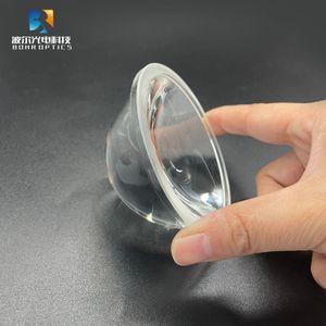 Fresnel Lens D77.9mm Aydınlık Açılı 60 ° Borosilikat Cam aşaması hafif spot ışığı lens Optik Enstrüman Özelleştirmeyi kabul edin