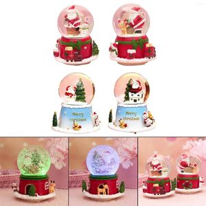 Декоративные фигурки романтическая смола музыкальная коробка для детей рождественские подарки домашний декор поделки