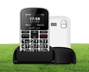Artfone CS188 Yaşlı Yükseltilmiş GSM Cep Telefonu için Büyük Düğme Cep Telefonu SOS Düğmesi ile Konuşma Numarası 1400mAh Battery1184365