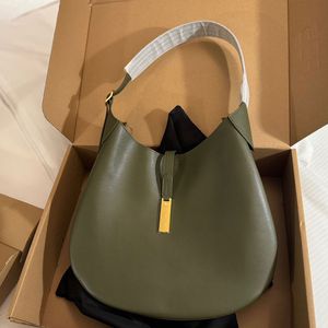 Polo omuz çantası büyük tote çanta çantası orijinal deri moda harfleri manyetik düğme tasarımcısı aksiller kese büyük kapasite cepleri düz renk çanta
