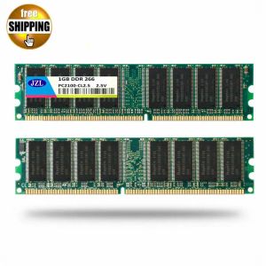 RAMS JZL MEMORIA PC2100 DDR 266MHz / PC2100 DDR266 / DDR1 266 MHz DDR266MHz 1GB LC2.5 184PIN NONECC 2,5 V Desktop PC Desmm RAM Memoria RAM Memoria RAM