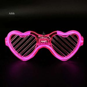 Glow 5 Neon Renkleri Led Deklanşör Gözlükleri Çocuk Doğum Günü Hediyeleri Oyuncaklar Partisi Parti Malzemeleri Malzemeleri 0412