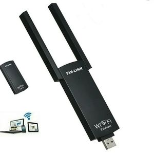 300 Мбит /с мини-портативные бесцветные USB Wi-Fi Repeater Network Wi-Fi Extender Expander Router 802.11 B /G /N с двойными антеннами