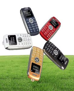 Kilitsiz Mini Cep Telefonları Bluetooth Çeteleyici Celüler 066 İnç Eller ile Küçük Telefon Mp3 Magic Sound Sound Sim En Küçük Wirels7158851
